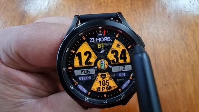 Легенда циферблатов для Galaxy Watch 4 WIN Nuclear PRO