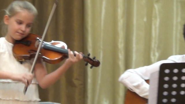 Концертино в русском стиле, Яньшинов. Исп.Жаркова Анастасия