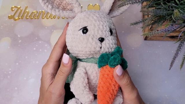 Связала кролика Зайку ?? МК хотите? ? Zi ОБЗОР ❤️