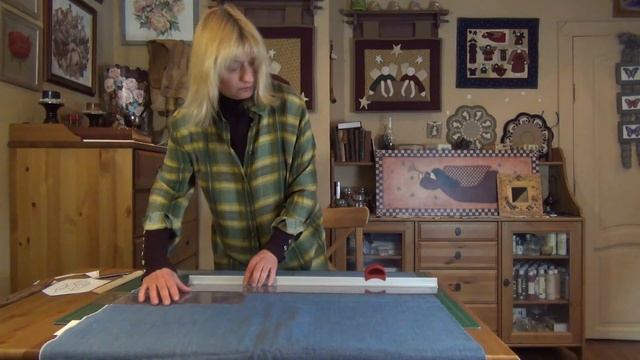 Как отрезать ткань если линейка короткая