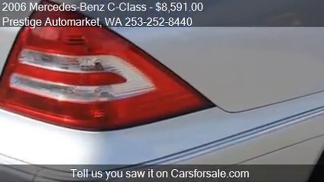 2006 Mercedes-Benz C-Class For Sale In Auburn, WA 98002 At T