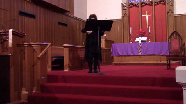 Naima Burrs- Handel Violin Sonata F Major