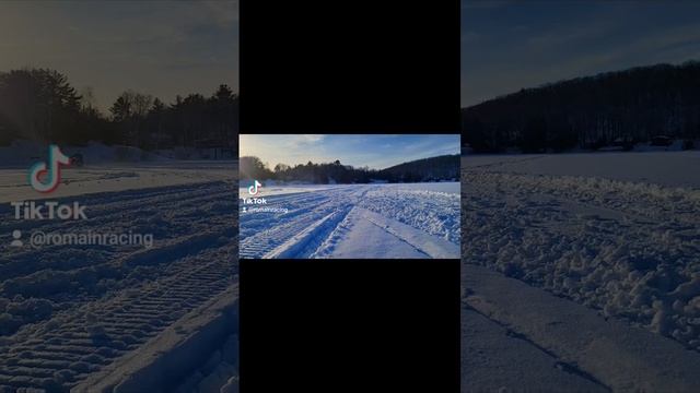 Arctic Cat Cougar 550 Lake Cross Ripping #canada #skidoo #snowmobile #rip #fullsend #canadian #shor