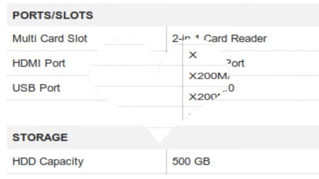 Asus X200MA-KX371B Netbook Specification [INDIA]