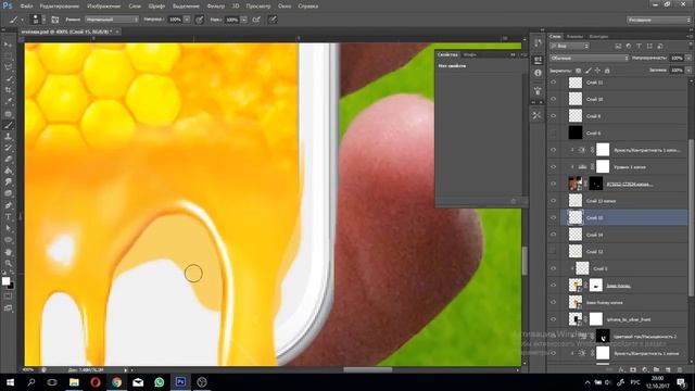 Пчёлки / Bees!   Процесс создания в Photoshop