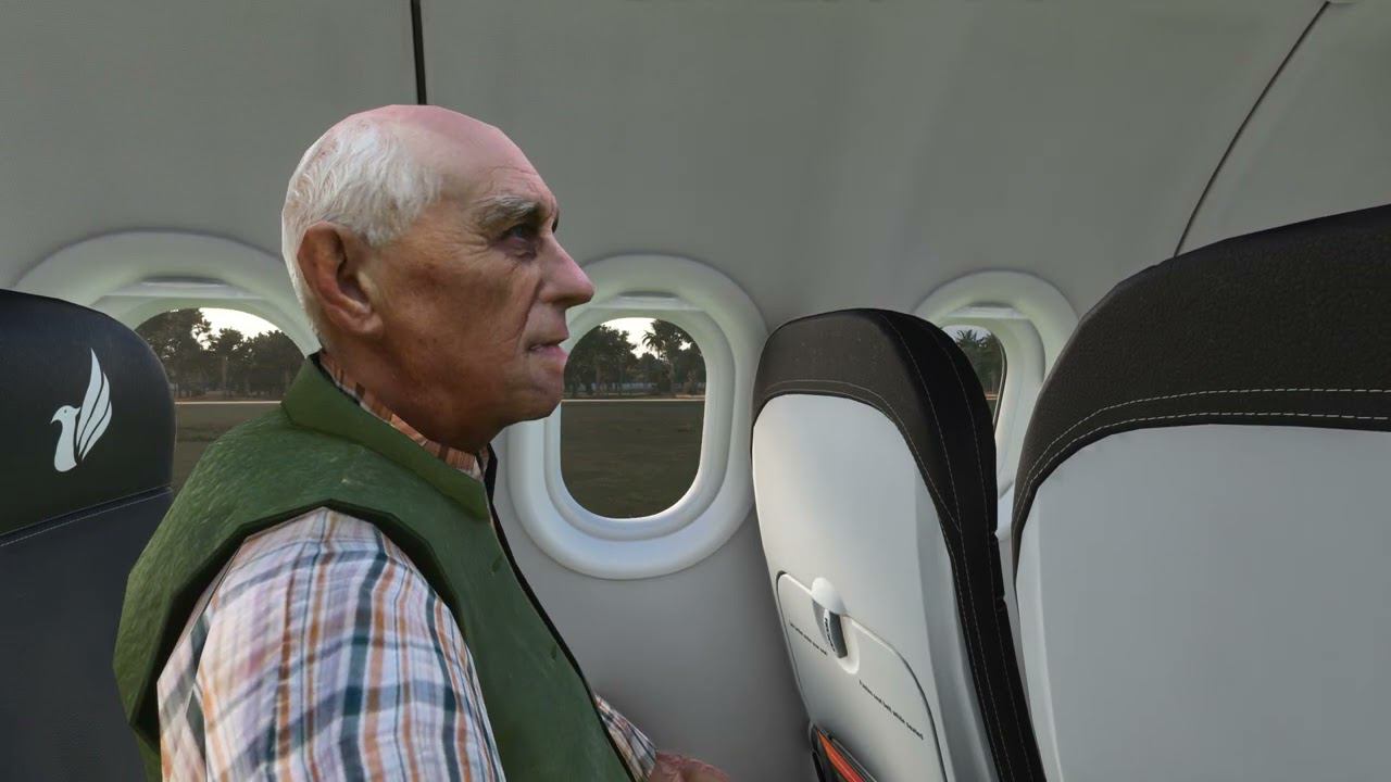 MSFS 2020►Landing In Zanzibar/Active Sky Live Weather/SimFx/Map Enhancement