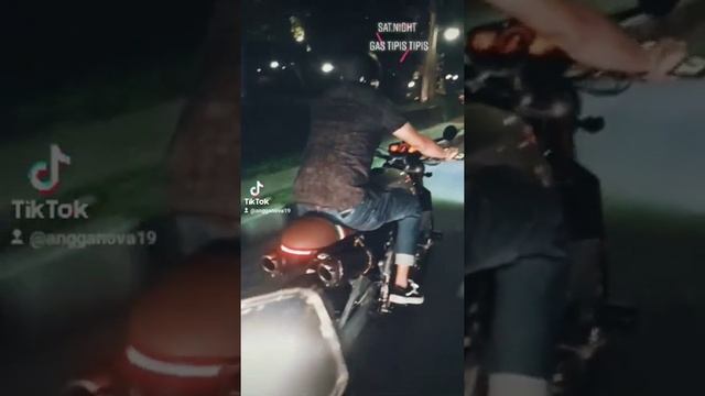 Nite Ride Tipis Tipis #suzuki #gsr #gsr600 #scrambler #twobrothersracing