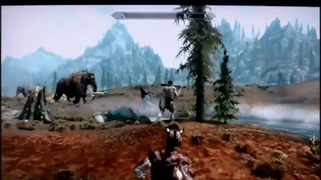 Skyrim- Hunting Giants In The Nude