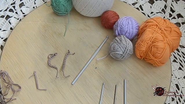 Как подобрать крючок к пряже
