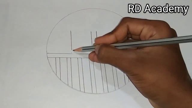 Good Morning | Easy Drawing | Circle Drawing | Ruthvik Drawing Academy |
