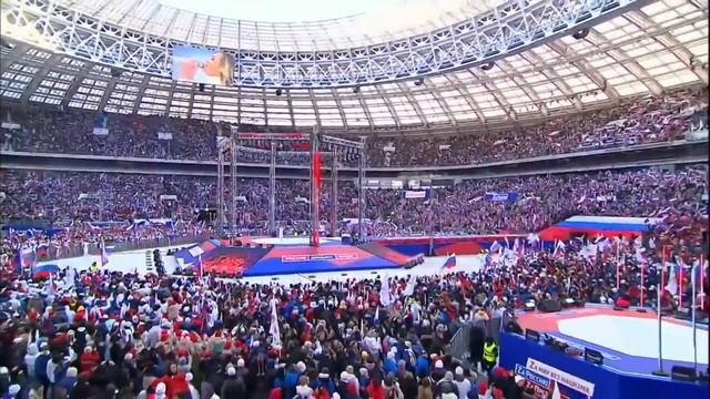 Полина Гагарина - Кукушка(Концерт-митинг Za мир без нацизма в Лужниках)