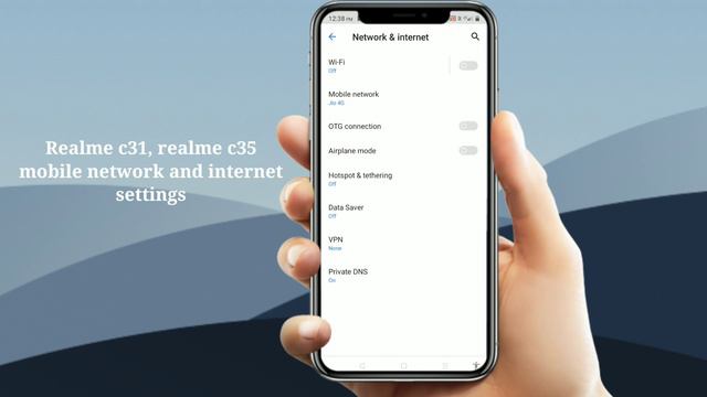 Realme C31, C35 Mobile Network And Internet Settings Features Tips And Tricks