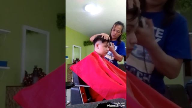 Male Haircut For Grade 9 Student (from London, Kieb. Fade Cut