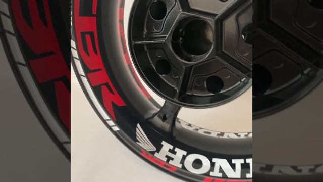 Decals Wheel For Honda CBR Stickers Wheel Stripes Rim Tape For Honda CBR Rim Stickers Motorcycle