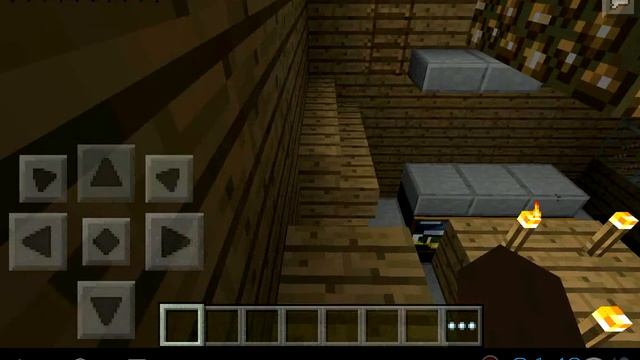 Minecraft (Прохождение карты)#1-паркур 4.