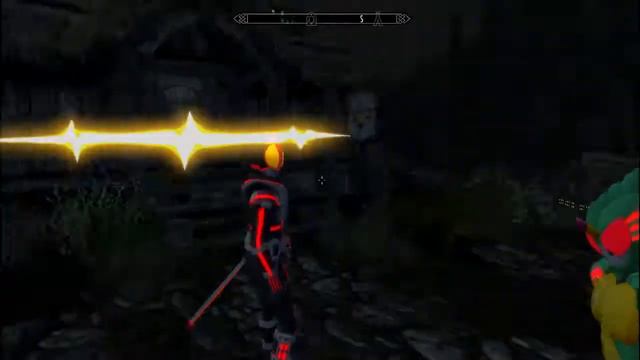 Skyrim Mod - How To Use Faiz (555) Playermodel Skin