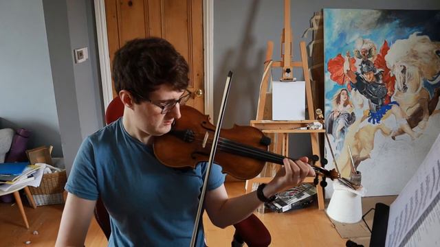 Wohlfahrt Op  45  Etude 1, Bowing 2