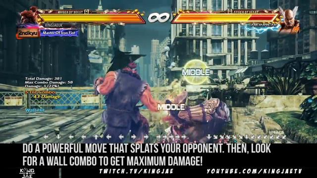 Learn How To Play TEKKEN 7: COMBOS 4/4