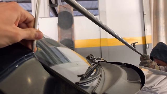 Растяжной стол. Вытягивание лонжерона после сильного удара. Покраска. Кузовная Profi Vladi Cars