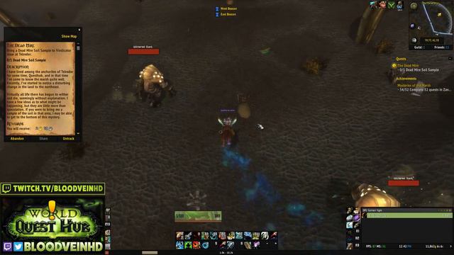 The Dead Mire | Burning Crusade Quest Guide #Warcraft #Gaming #MMO #魔兽