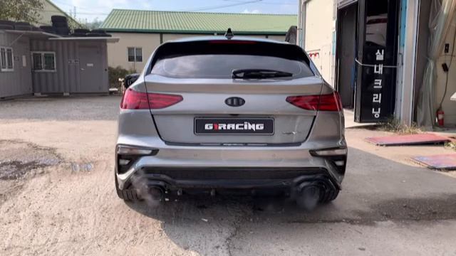KIA K3 GT 1.6turbo exhaust sound 커스텀 가변배기 튜닝 가변배기영상 머플러튜닝사운드 미친사운드!!! G1레이싱