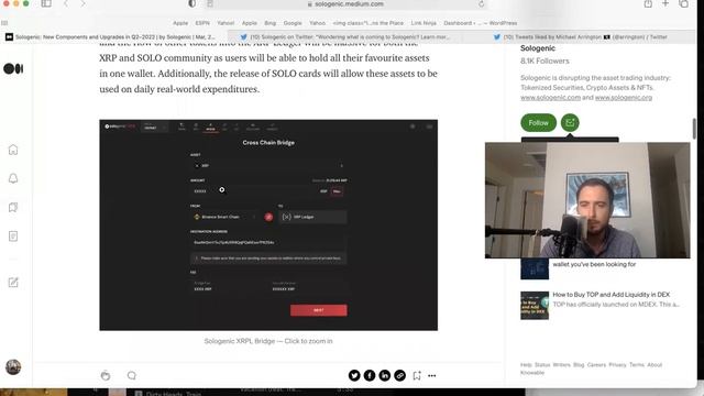 Sologenic New Components And Upgrades ~ HUGE ?