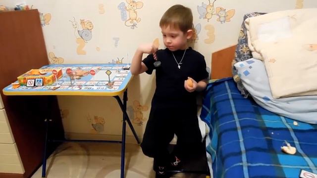 ДИМА 4года 5месяцев ПДД