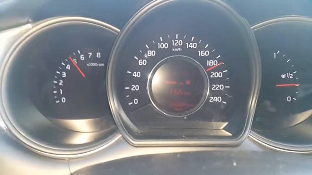 KIA CEED - Максимальная скорость! Газ в пол!!!!