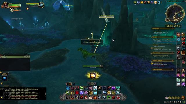 Data Gathering Quest WoW