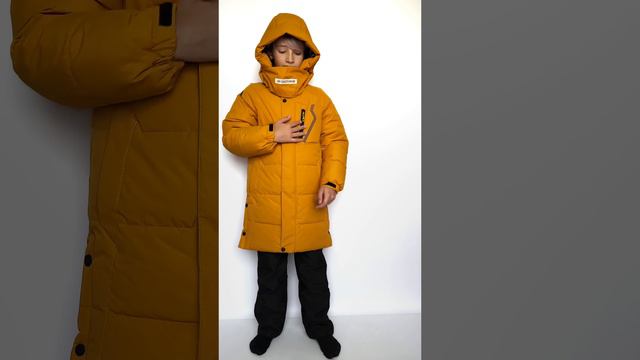 Зимняя парка для мальчика Cokotu