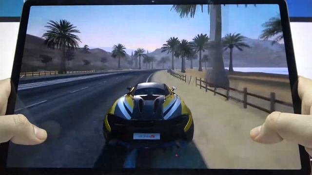 Геймплей игры Gear Club на Samsung Galaxy Tab S7+ / Как выглядит игровой процесс на Galaxy Tab S7+