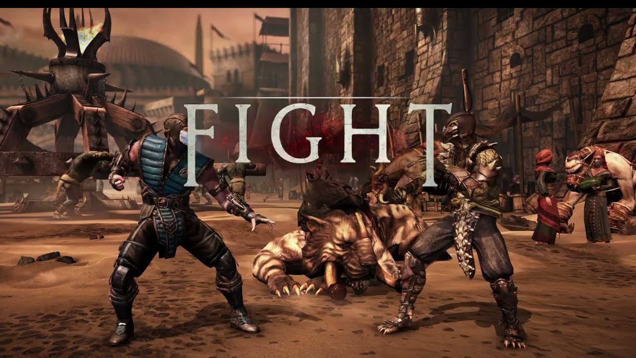 Mortal Kombat X тестовые бои #mortalkombatx Mortal Kombat Xl