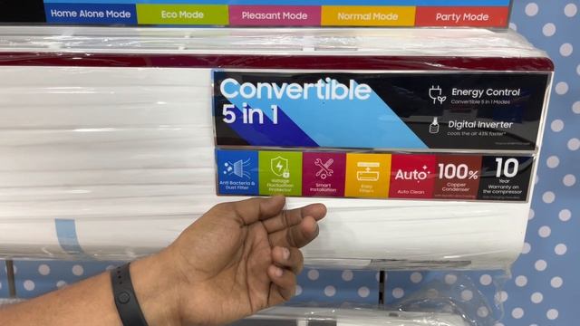 Samsung Convertible 5 In 1 Inverter Ac 2022 - Unboxing And Review