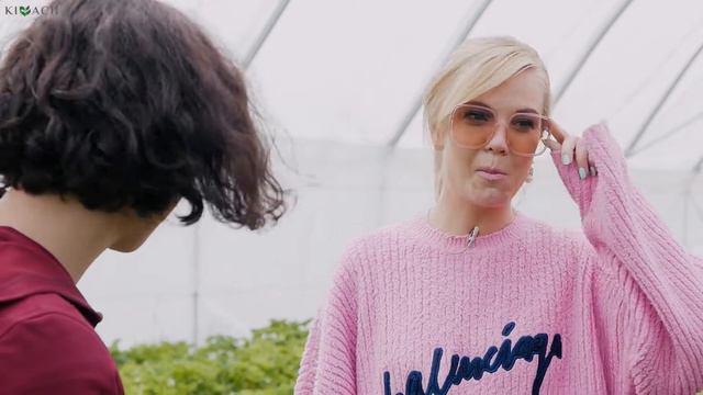 Алла Михеева на ферме Kivach Organic