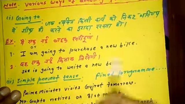 Future Indefinite And Future Continuous Tense (ENGLISH WITH MUKESH SIR )