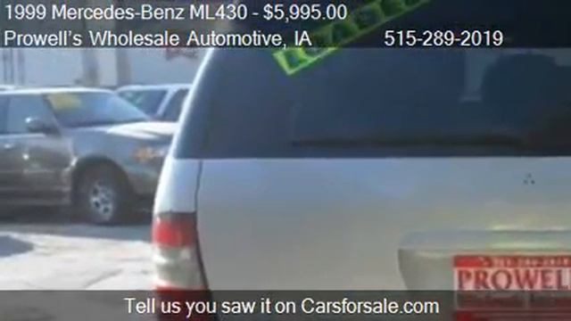 1999 Mercedes-Benz ML430  - For Sale In Des Moines, IA 50313