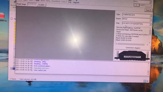 Vvdi Prog  Como Leer EIZ W211