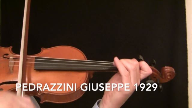Pedrazzini Giuseppe Violin 1929