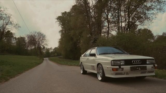 THE REAL QUATTRO  Audi Urquattro  Coupe Quattro  5 Cylinder Turbo Sound  RetroPerformance