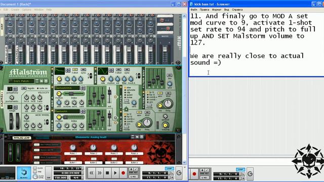 Harstyle\Nustyle Kick Tutorial In Reason 5 By 413th