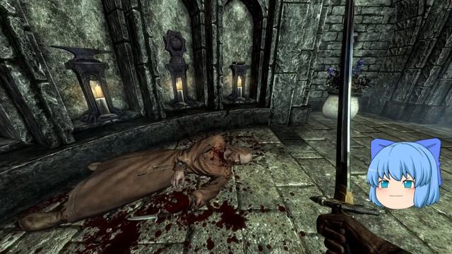 【スカイリム】ＭＯＤ紹介 #001「Enhanced Blood Textures」
