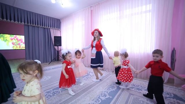 Праздник в честь Женского Дня 8 Марта  в детском саду 