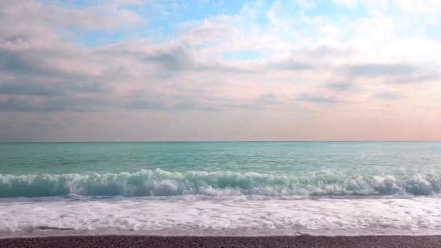 Sea Waves On A Sunny Day For Good Sleep And Relaxation / Море, волны и солнце  для сна и релакса