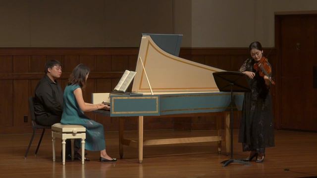 V. Allegro: Bach Sonata For Violin And Harpsichord In G Major (Baroque Violin)