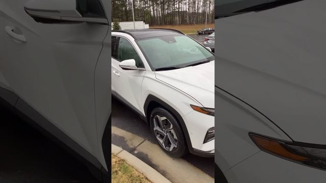 White 2023 Tucson Limited