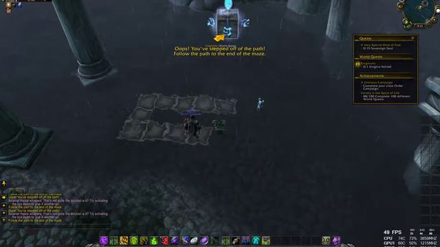 World Quest Enigmatic Solved WOW Legion HD 1080p 60FPS
