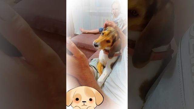 Слушает птичку.