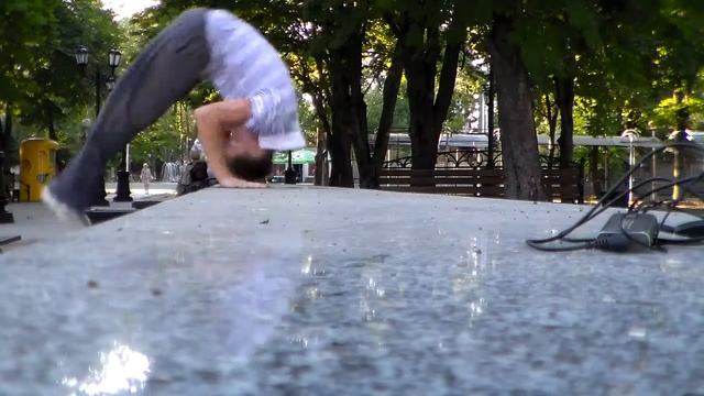 Palmspin-подъем разгибом