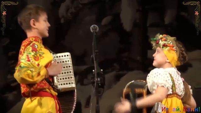 Валерий Сёмин. «Играй, баян!» в Новосибирске. Михаил и Алина Хлебновы 