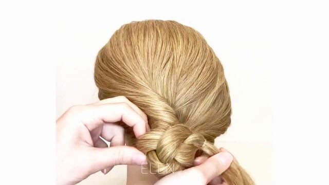 ?БЫСТРАЯ ПРИЧЕСКА за МИНУТУ для ЛЕНИВЫХHOW TO SIMPLE UPDO  Bridesmaid Hairstyles coiffures loo